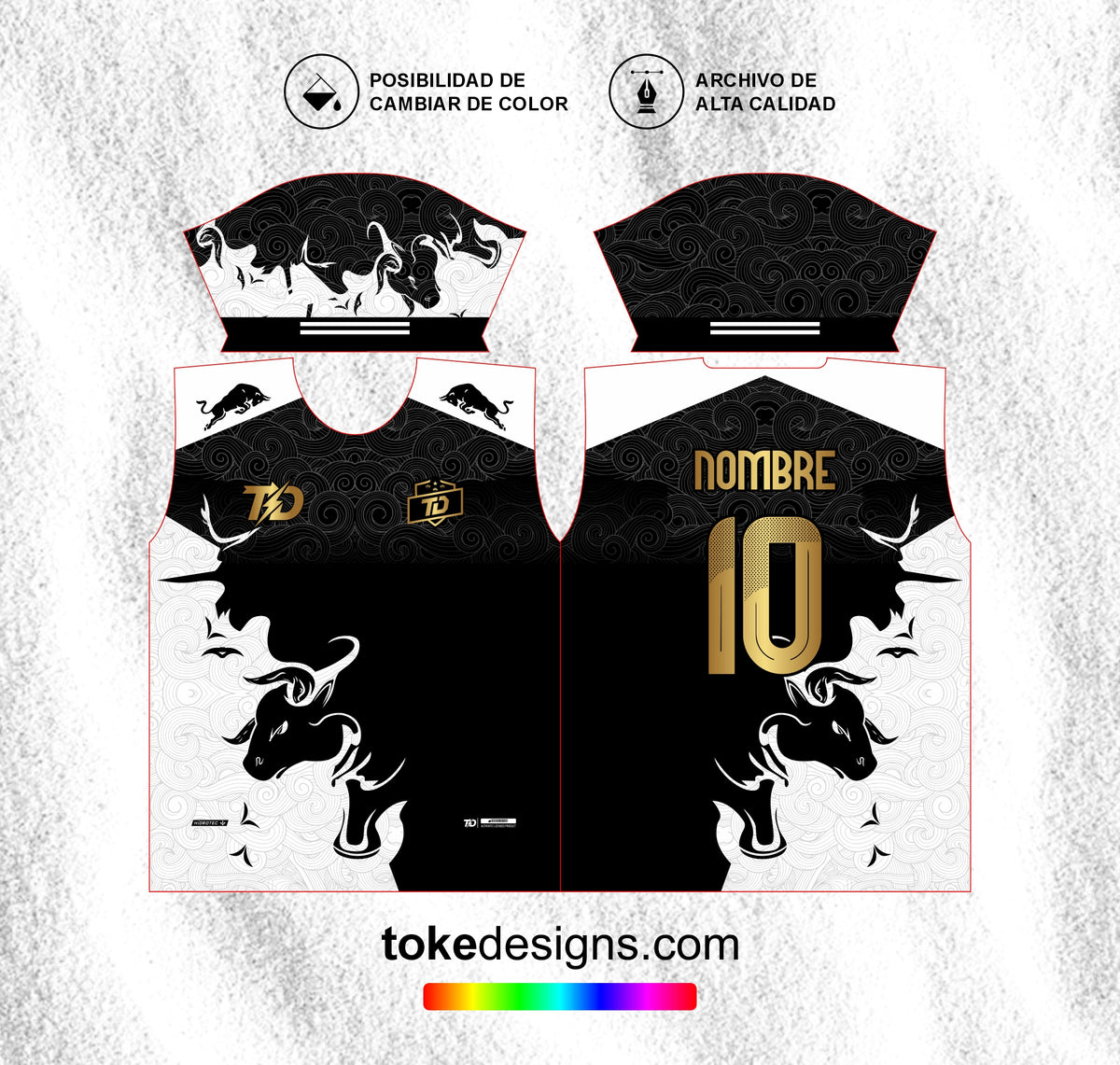 INTERCLASSE TORO NEGRO BLANCO V1