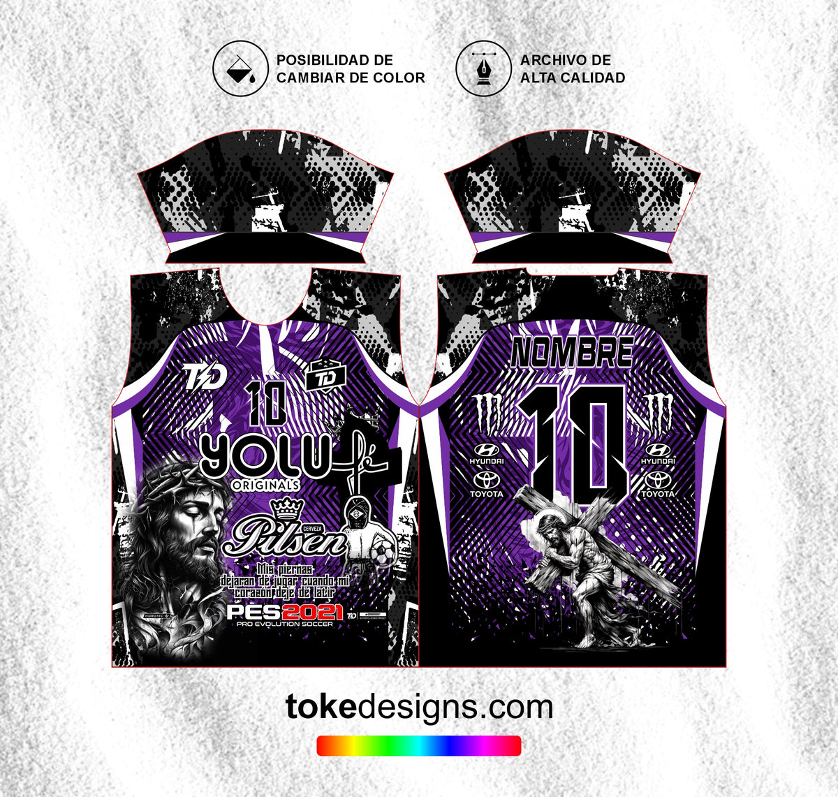 FUTSALERO NEGRO MORADO V1