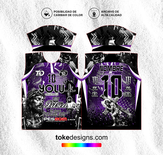 FUTSALERO NEGRO MORADO V1