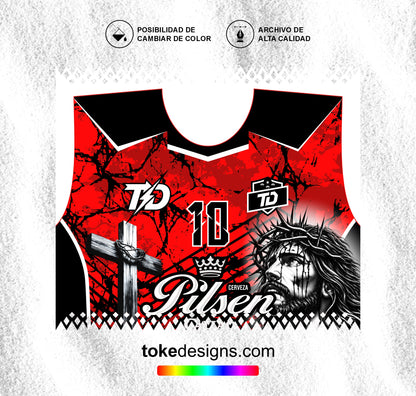 FUTSALERO NEGRO ROJO V2