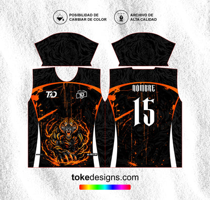 INTERCLASSE TIGRE NEGRO NARANJA 26 V1
