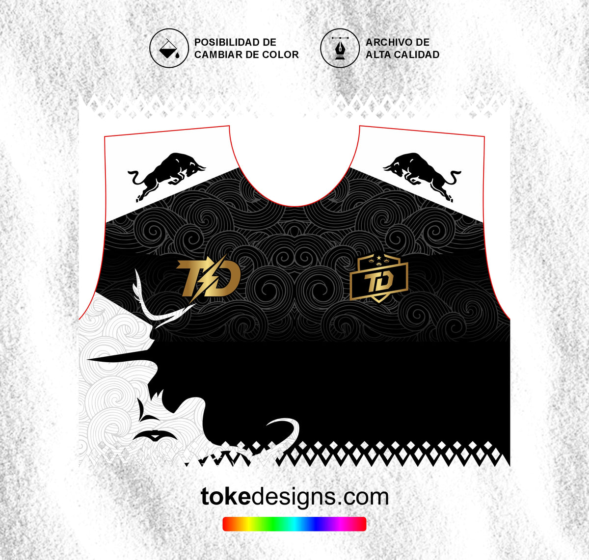 INTERCLASSE TORO NEGRO BLANCO V1