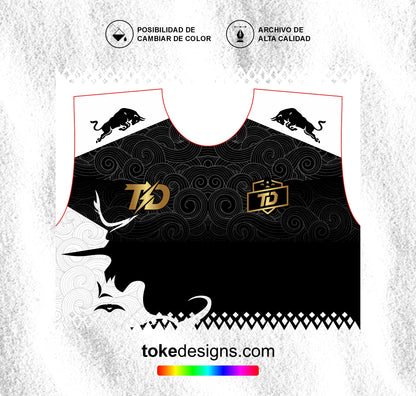 INTERCLASSE TORO NEGRO BLANCO V1