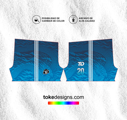 OLIMPIADA DRAGON DEGRADE AZUL 26 V1