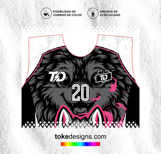 OLIMPIADA LOBITO NEGRO ROSADO 26 V1