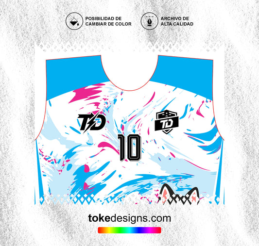 OLIMPIADA LOBO CELESTE ROSADO 26 V1