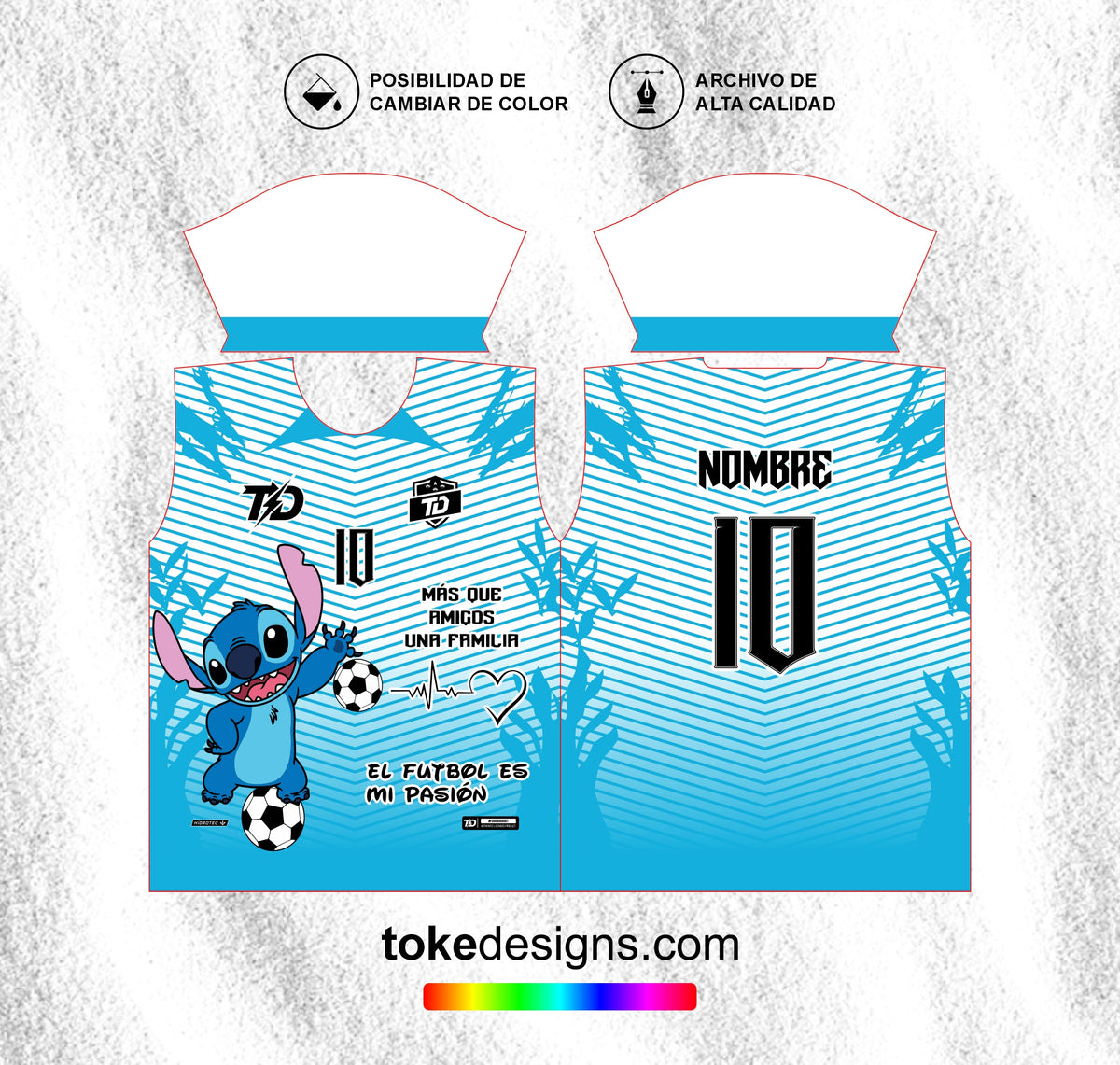 OLIMPIADA STITCH CELESTE